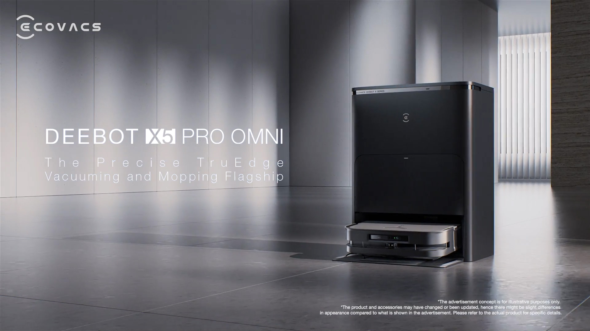 ECOVACS Deebot X5 PRO Omni NextGEN Robot Vacuum Cleaner with Mop